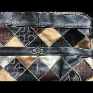 Tignanello hobo patchwork bag